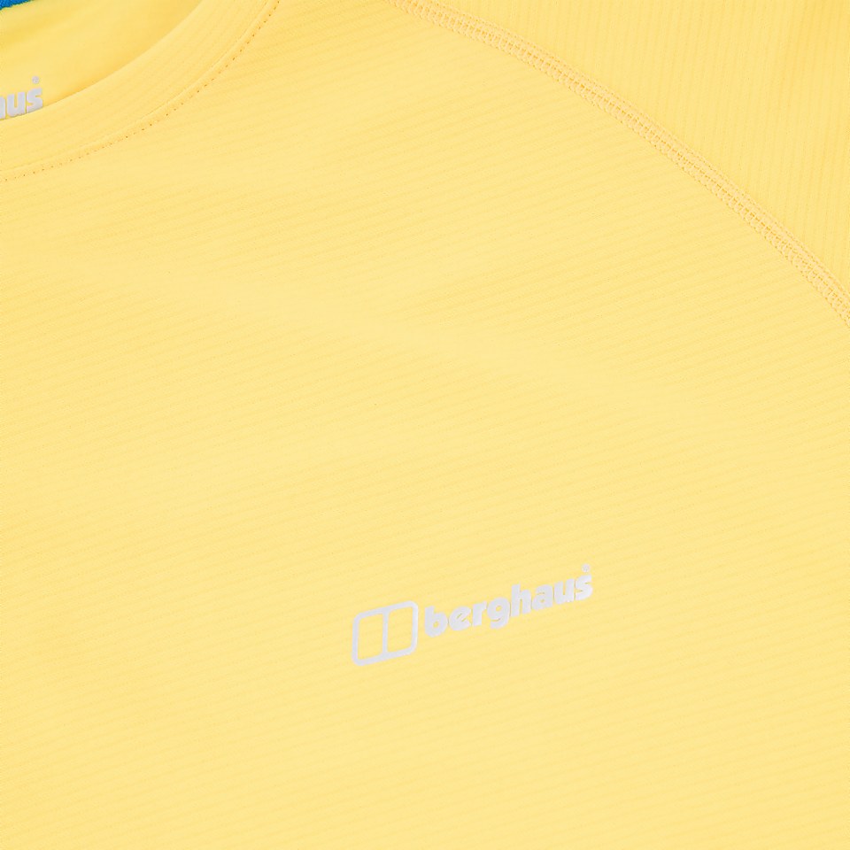 Women's 24/7 Short Sleeve Tech Baselayer - Yellow