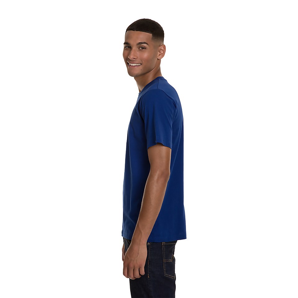 Men's Modern Mountain T-Shirt - Blue