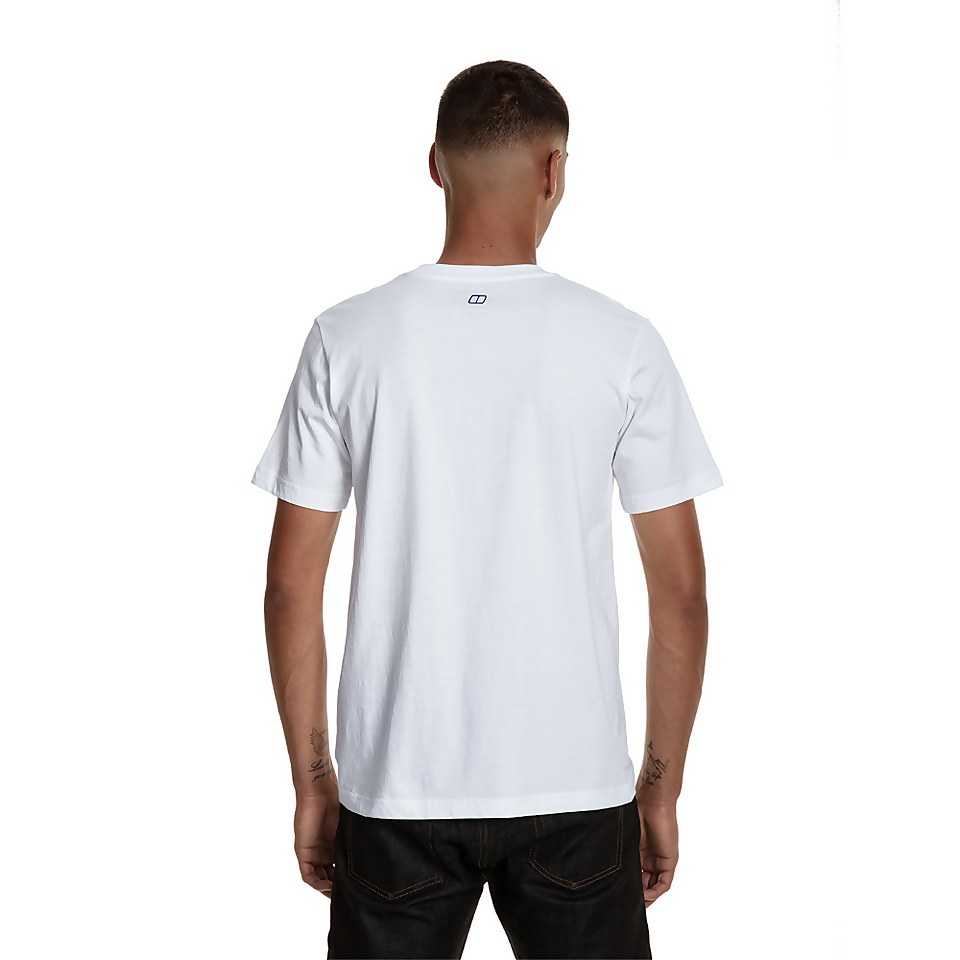 Men's Modern Mountain T-Shirt - White