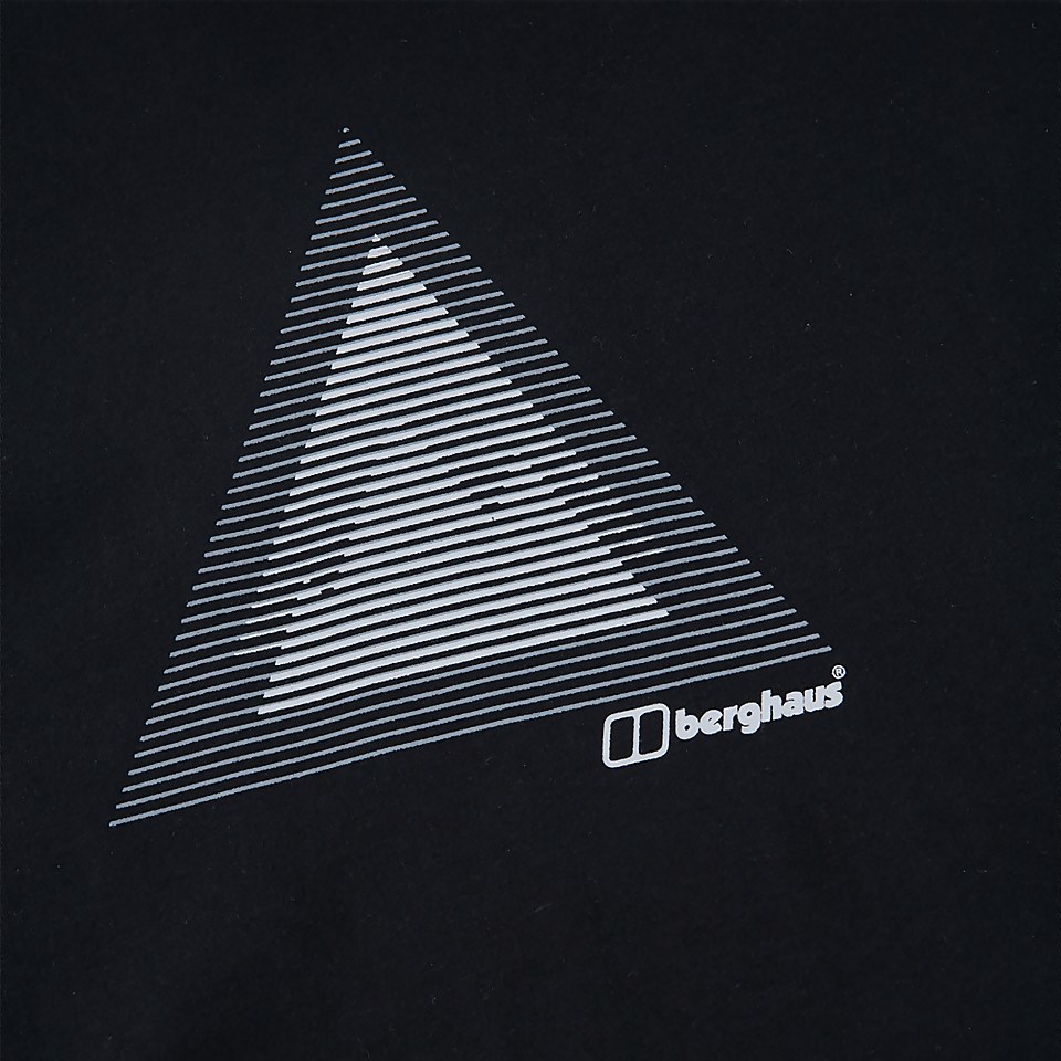 Men's Modern Mountain T-Shirt - Black
