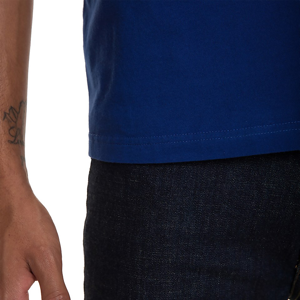 Men's Modern Mountain T-Shirt - Blue