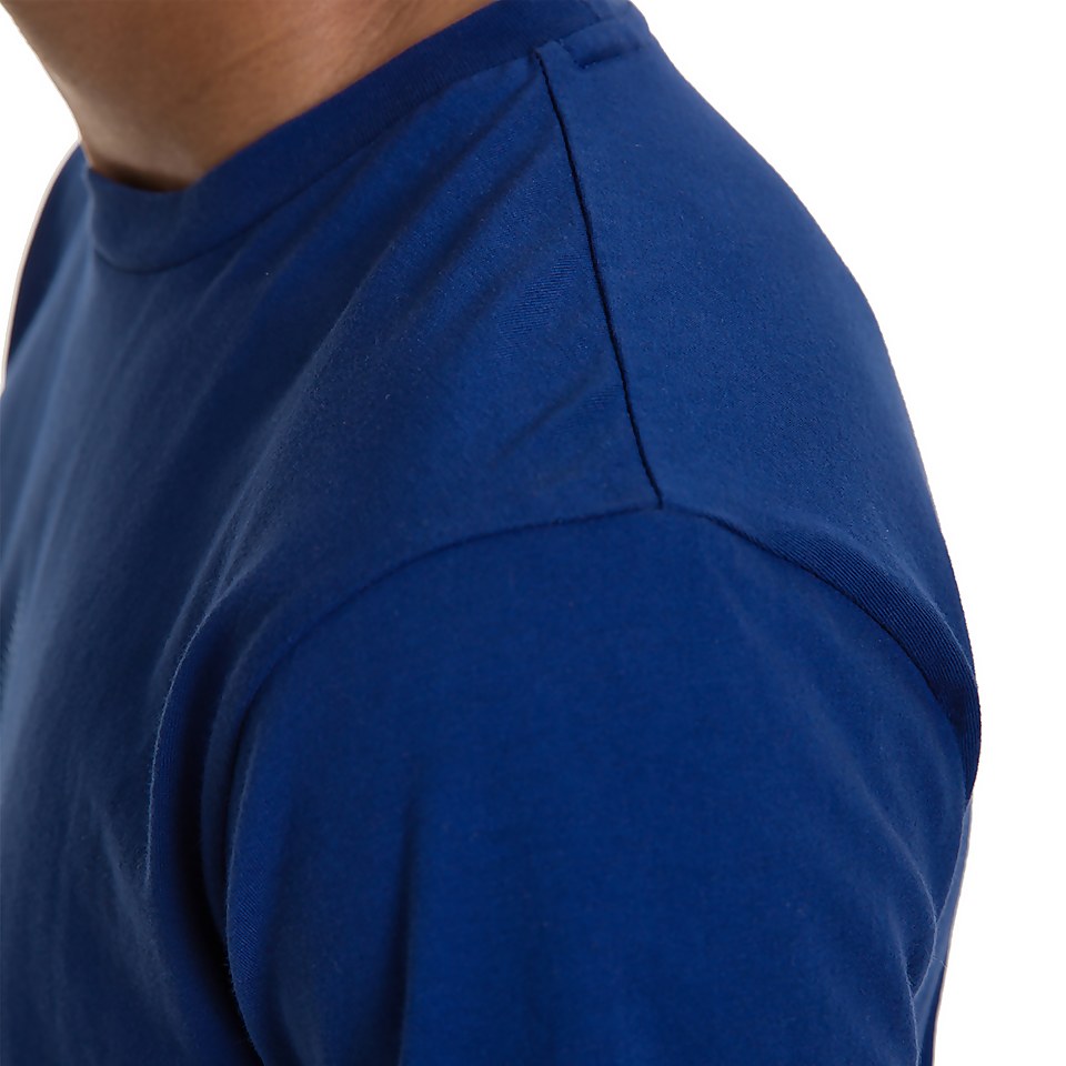 Men's Modern Mountain T-Shirt - Blue