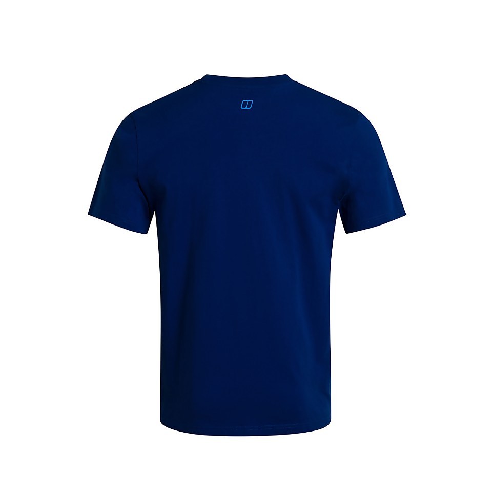 Men's Modern Mountain T-Shirt - Blue