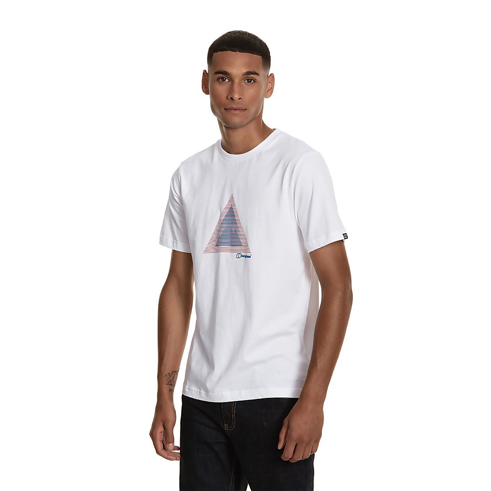 Men's Modern Mountain T-Shirt - White