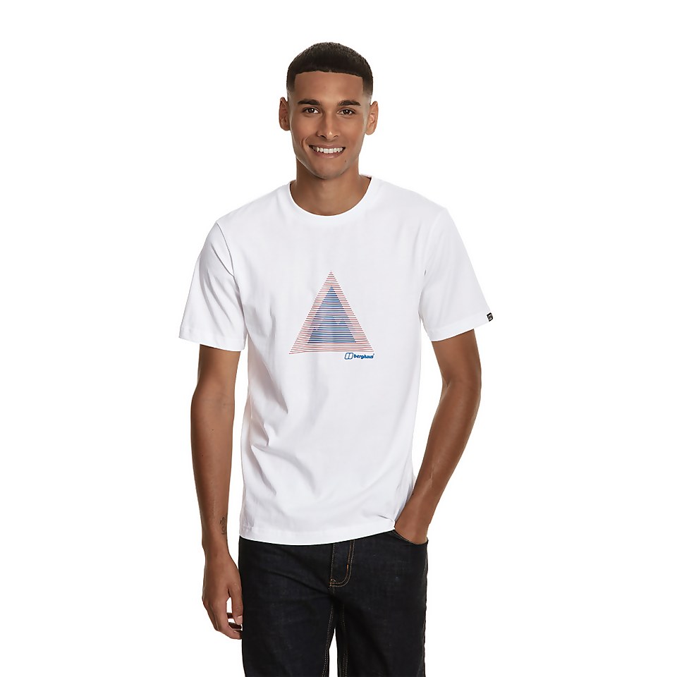 Men's Modern Mountain T-Shirt - White