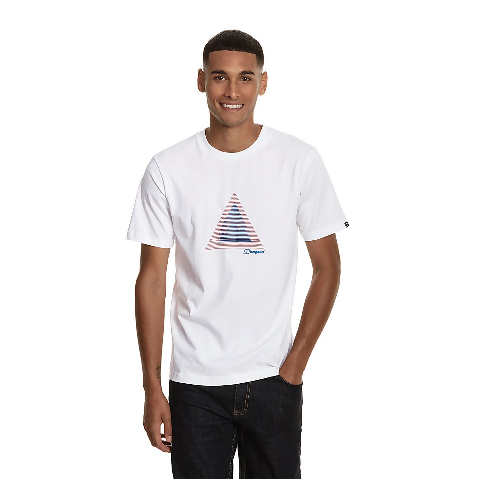 Men's Modern Mountain T-Shirt - White
