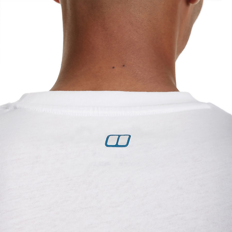 Men's Modern Mountain T-Shirt - White