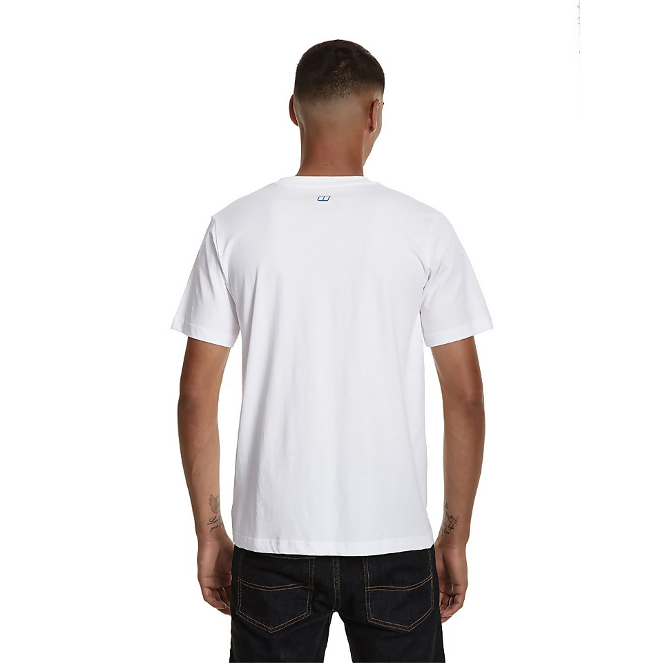Men's Modern Mountain T-Shirt - White