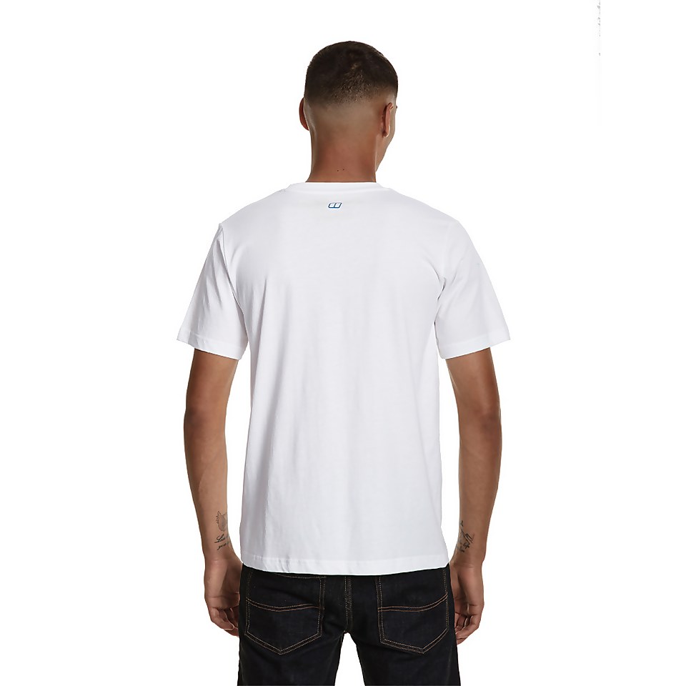 Men's Modern Mountain T-Shirt - White