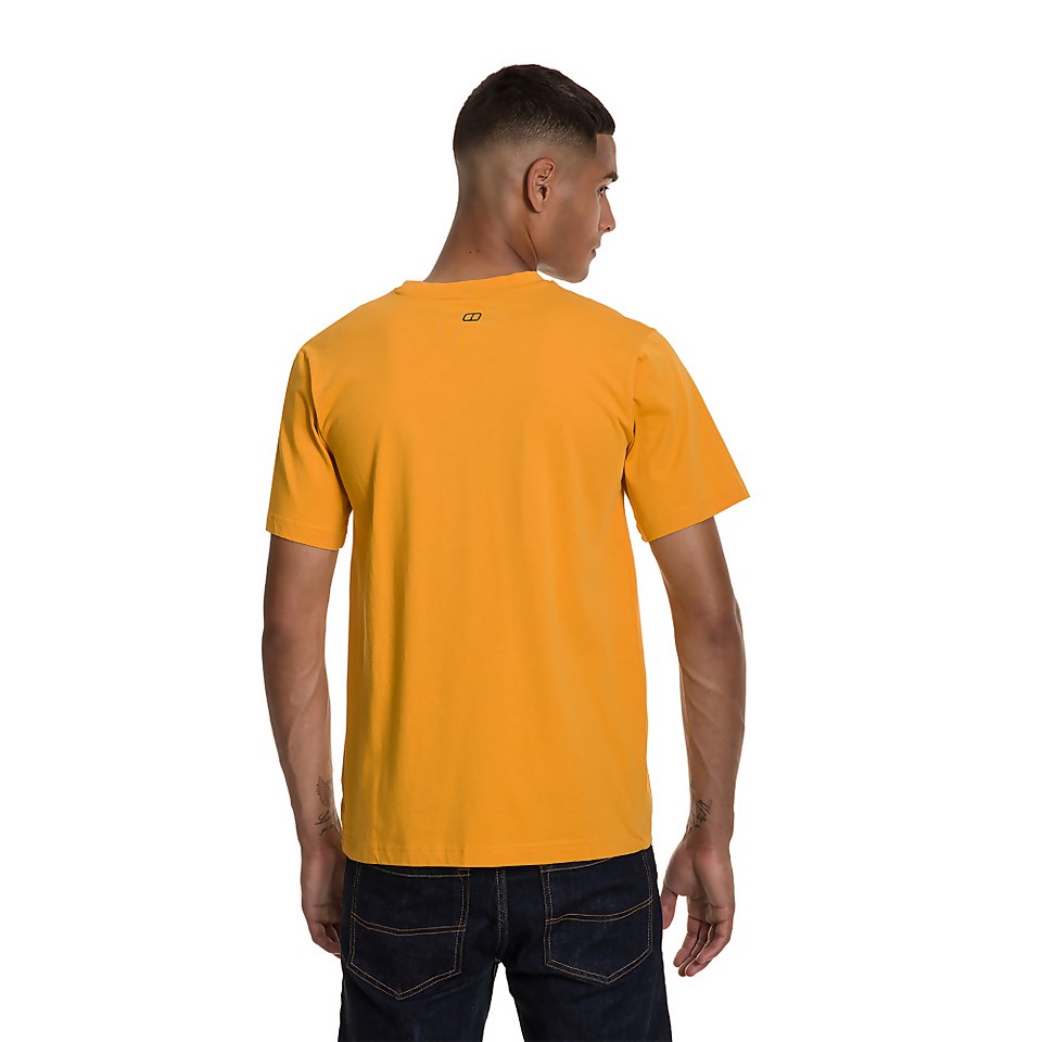 Men's Berghaus Modern Logo T-shirt - Yellow