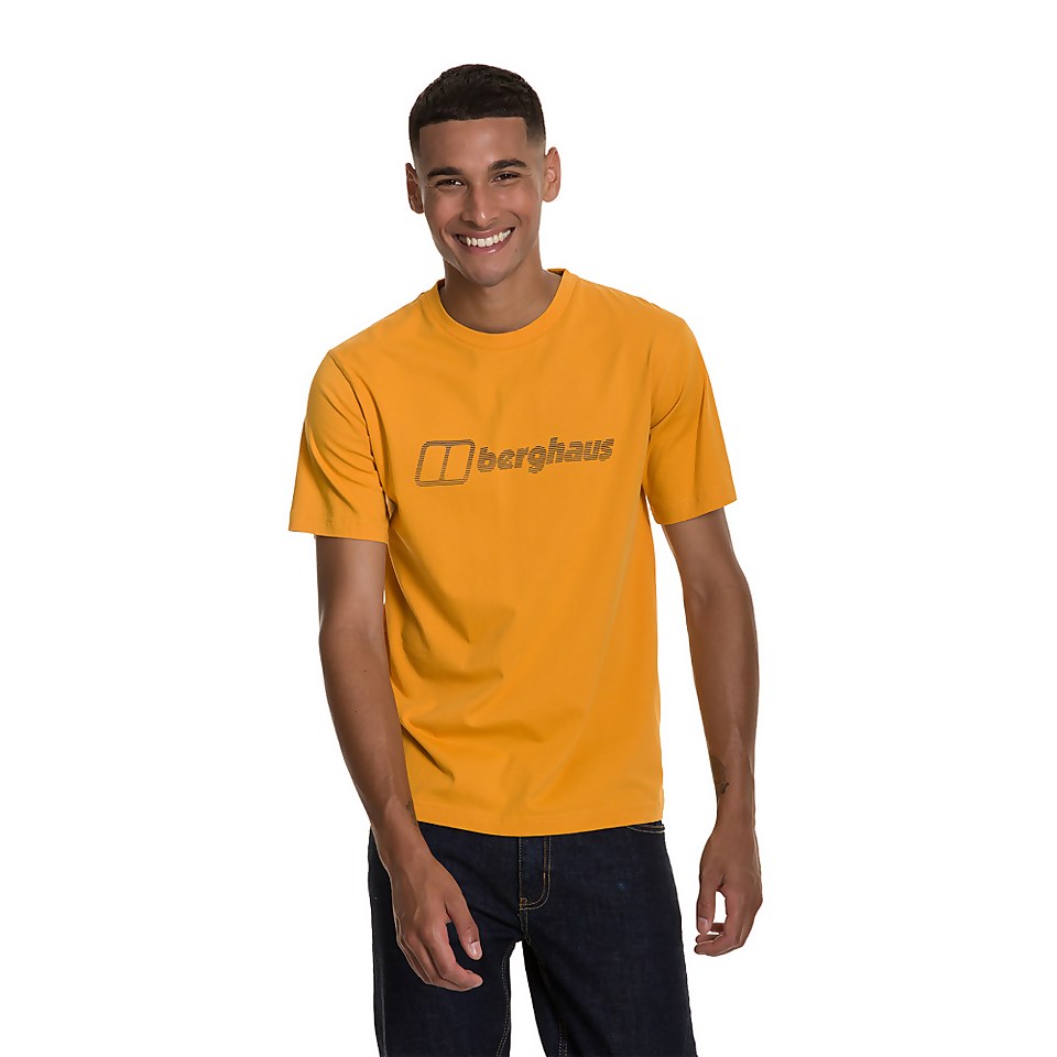 Men's Berghaus Modern Logo T-shirt - Yellow