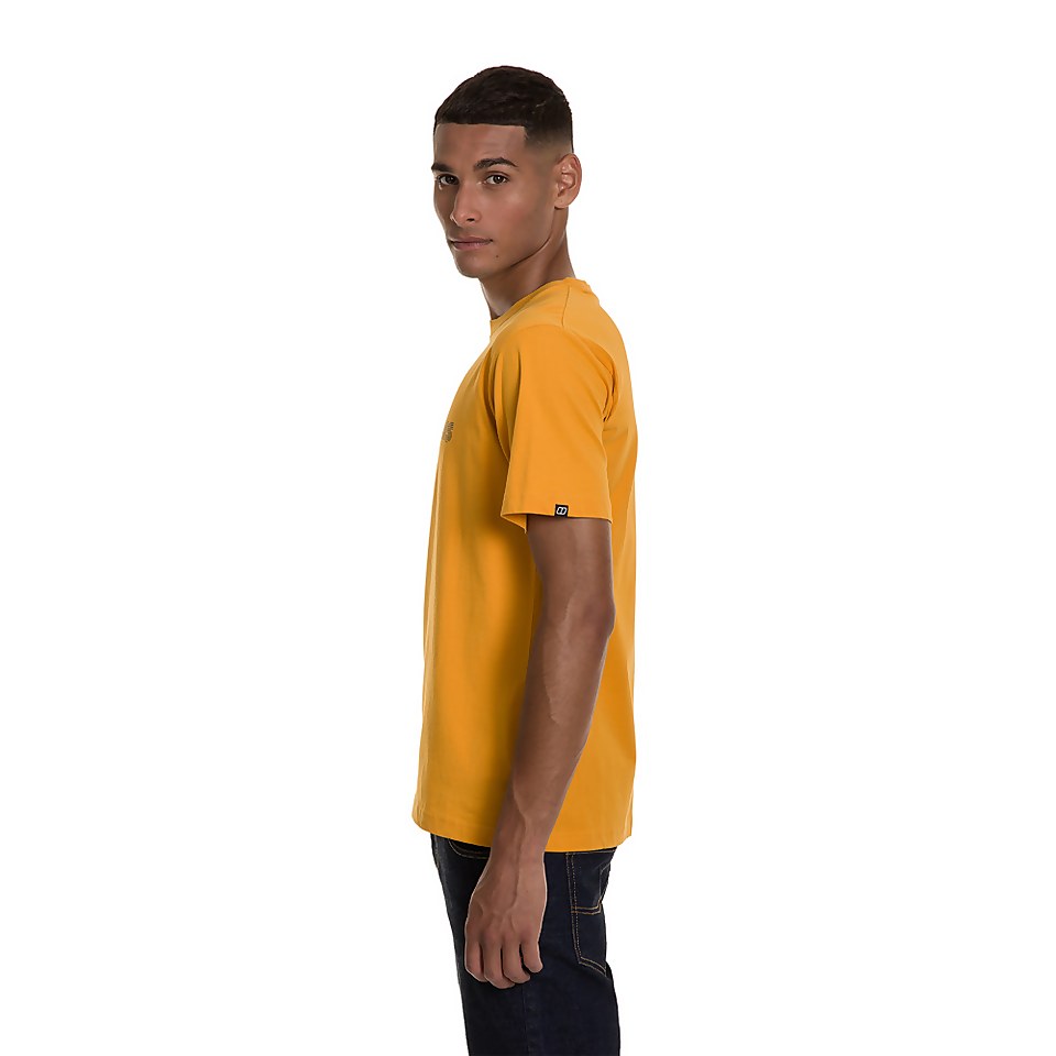 Men's Berghaus Modern Logo T-shirt - Yellow