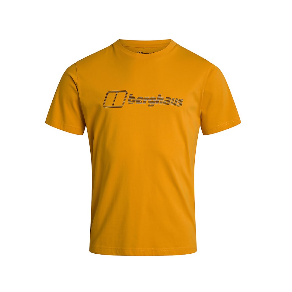 Men's Berghaus Modern Logo T-shirt - Yellow