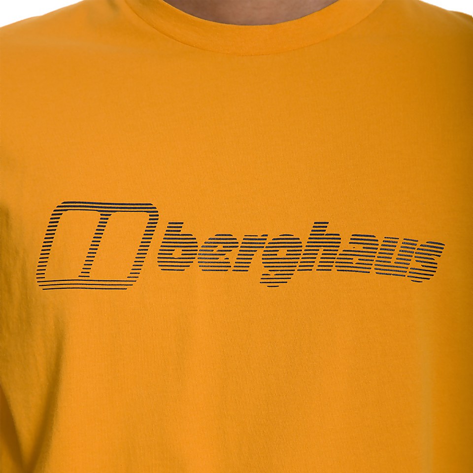 Men's Berghaus Modern Logo T-shirt - Yellow