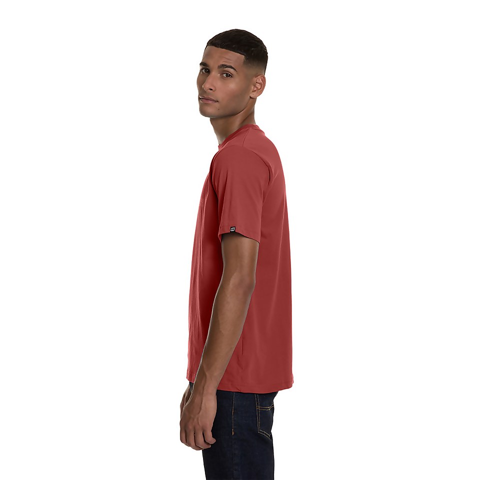 Men's Berghaus Modern Logo T-shirt - Red