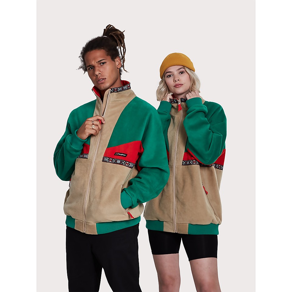 Unisex Tramantana 91 Fleece Jacket - Natural / Grey