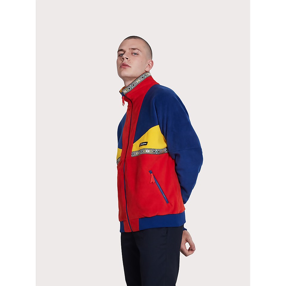 Unisex Tramantana 91 Fleece Jacket - Red / blue