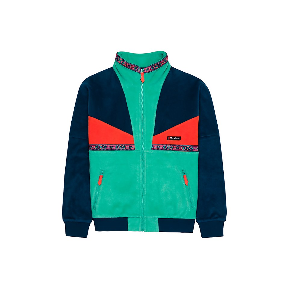 Unisex Tramantana 91 Fleece Jacket - Gumdrop Green/Gibraltar Sea/Digital Glow