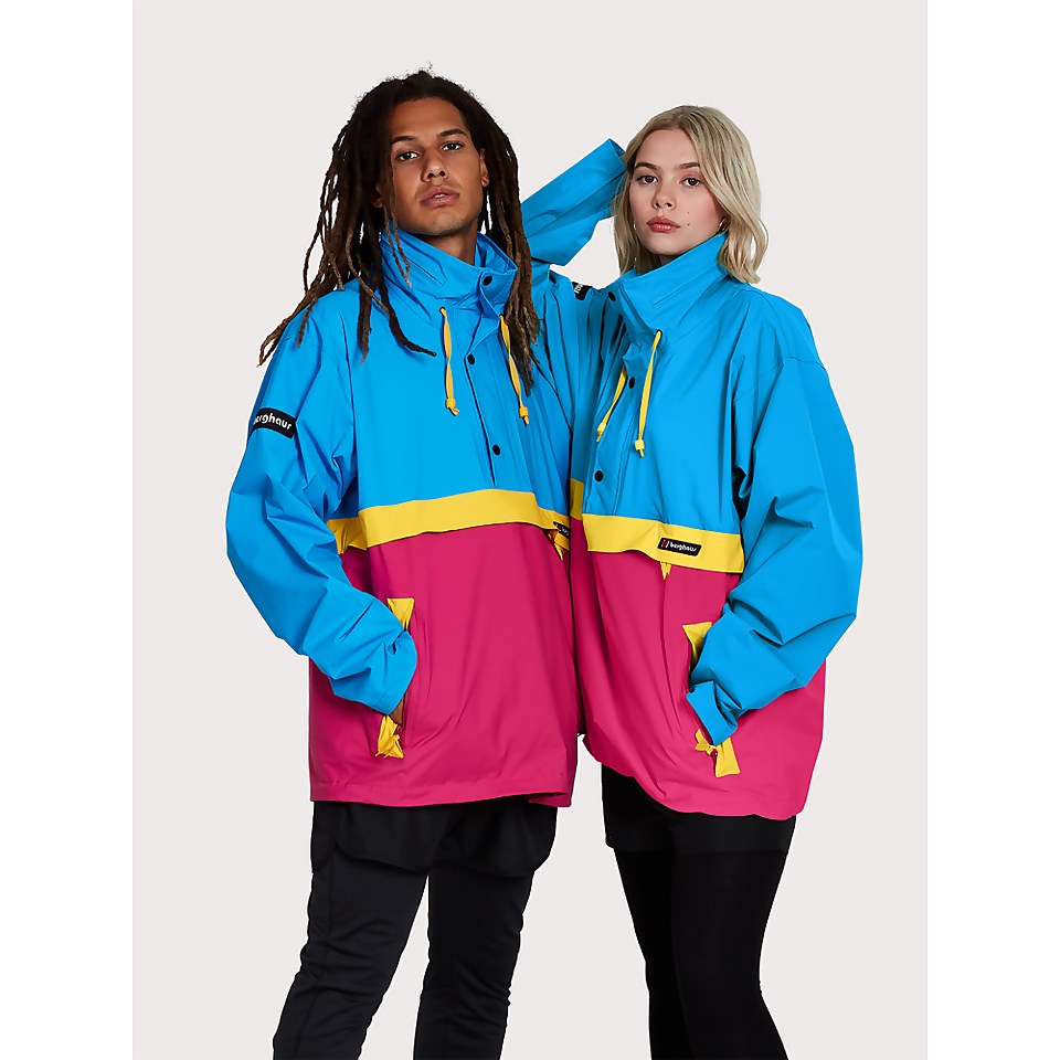 Unisex Ski Smock 86 Half Zip - Blue / Red
