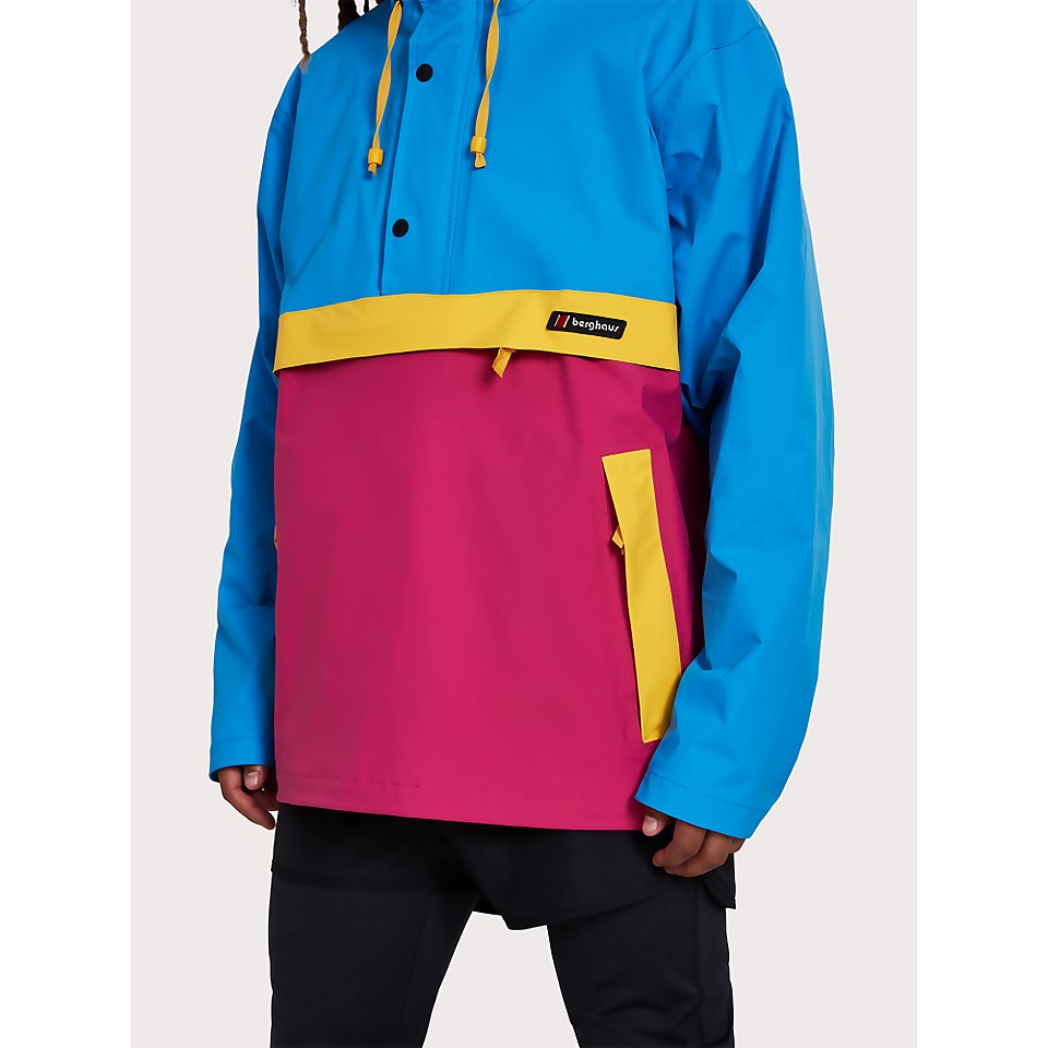 Unisex Ski Smock 86 Half Zip - Blue / Red