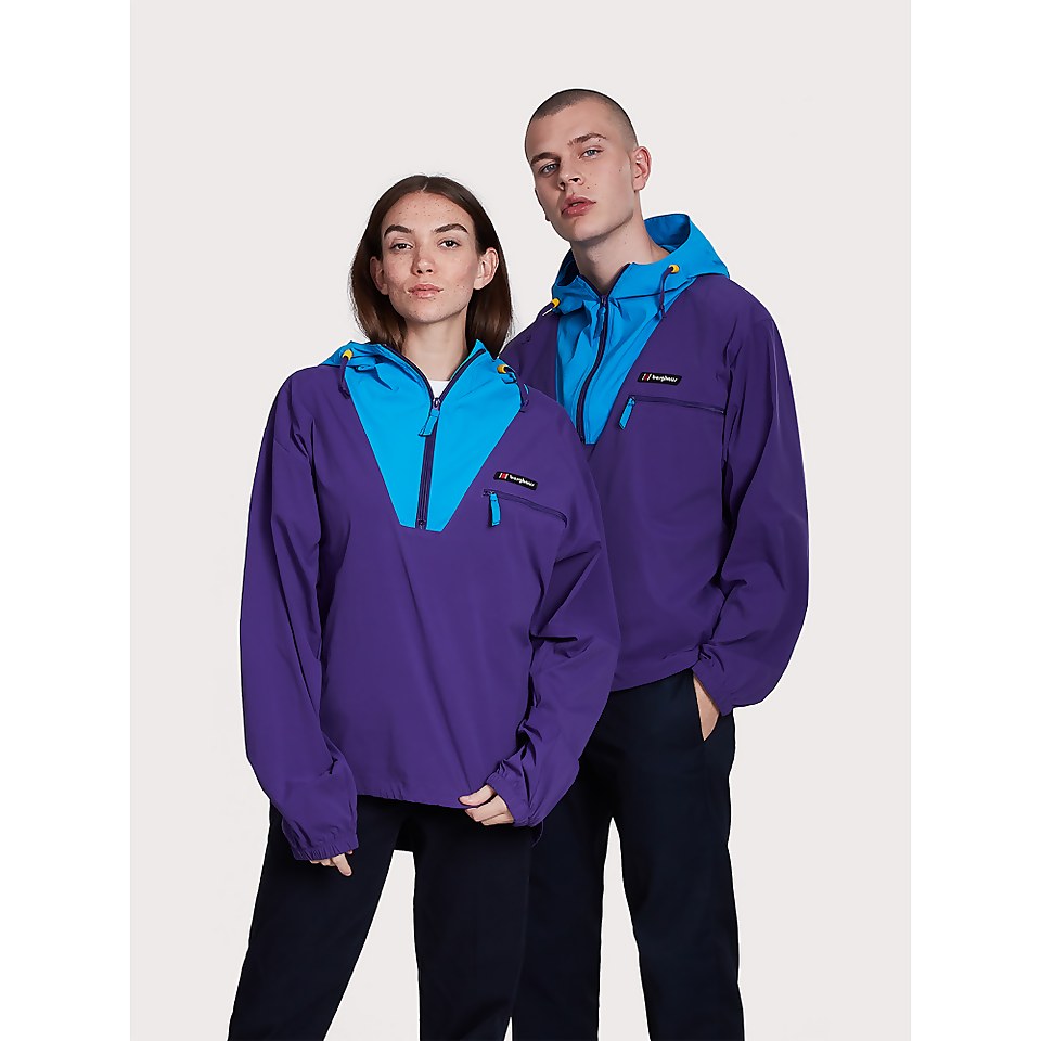 Unisex Wind Shirt 90 Jacket - Purple / Blue