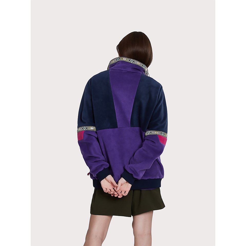 Unisex Tramantana 91 Fleece - Purple / Blue