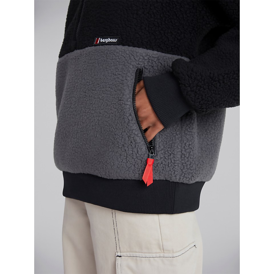 Unisex Polar 90 Fleece Half Zip - Black