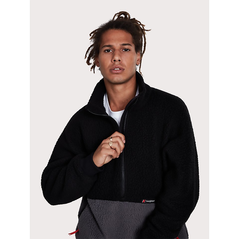 Unisex Polar 90 Fleece Half Zip - Black