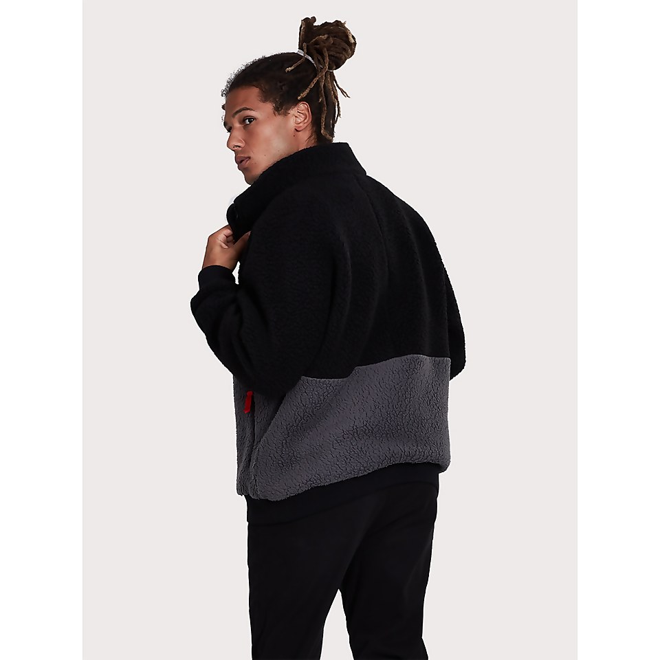 Unisex Polar 90 Fleece Half Zip - Black