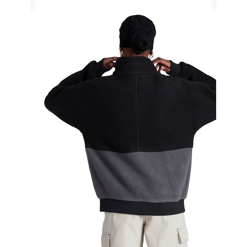 Unisex Polar 90 Fleece Half Zip - Black