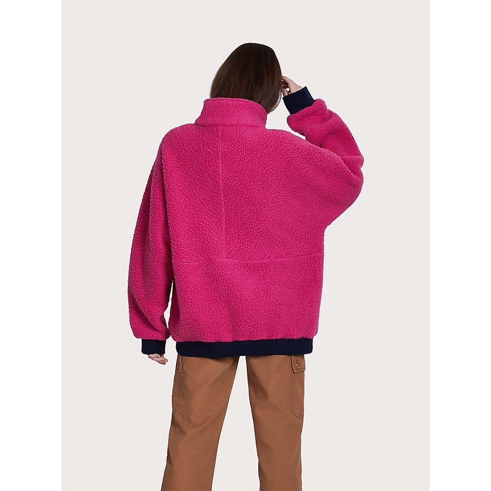 Unisex Polar 90 Fleece Half Zip - Dark Blue