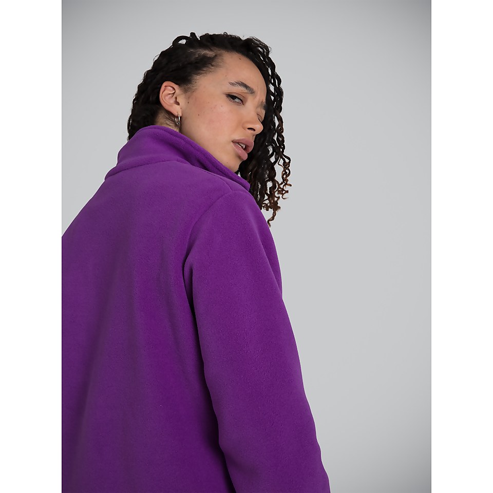Unisex Prism Half Zip Fleece - Purple Magic