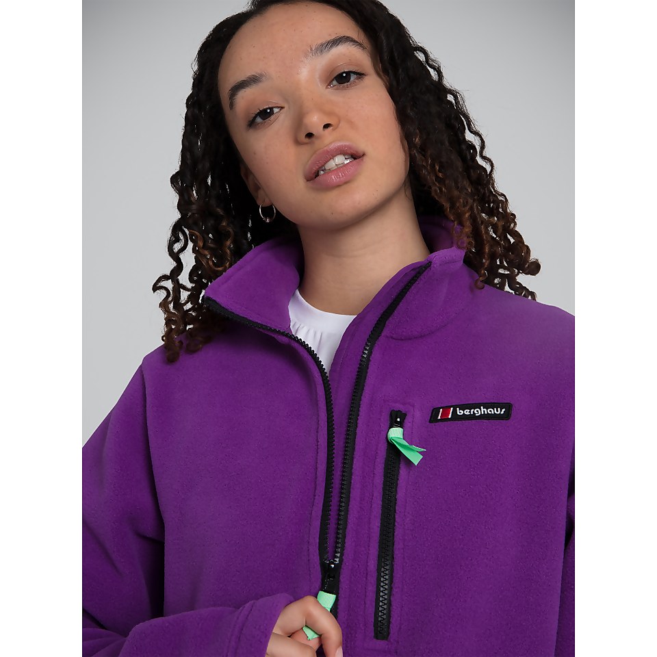 Unisex Prism Half Zip Fleece - Purple Magic