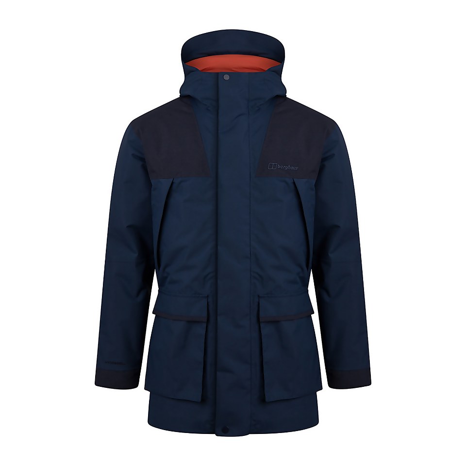 Men's Breccan Parka Jacket - Blue