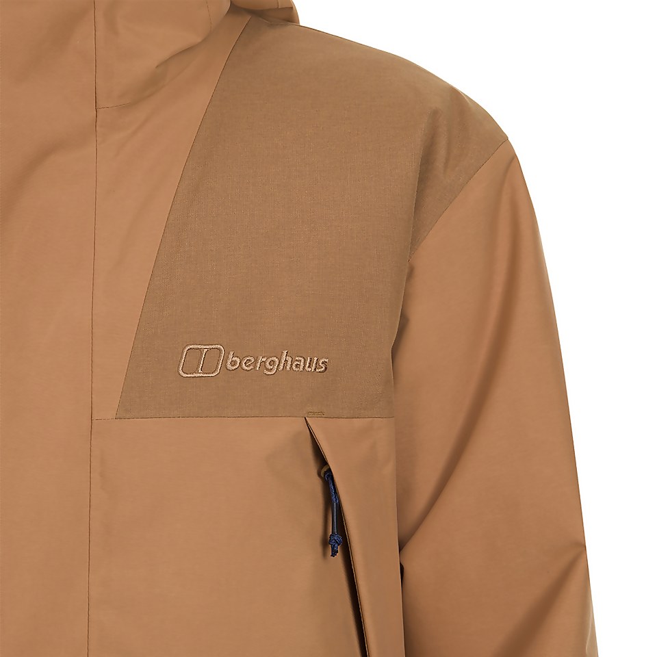Men's Breccan Parka Jacket - Natural/Yellow