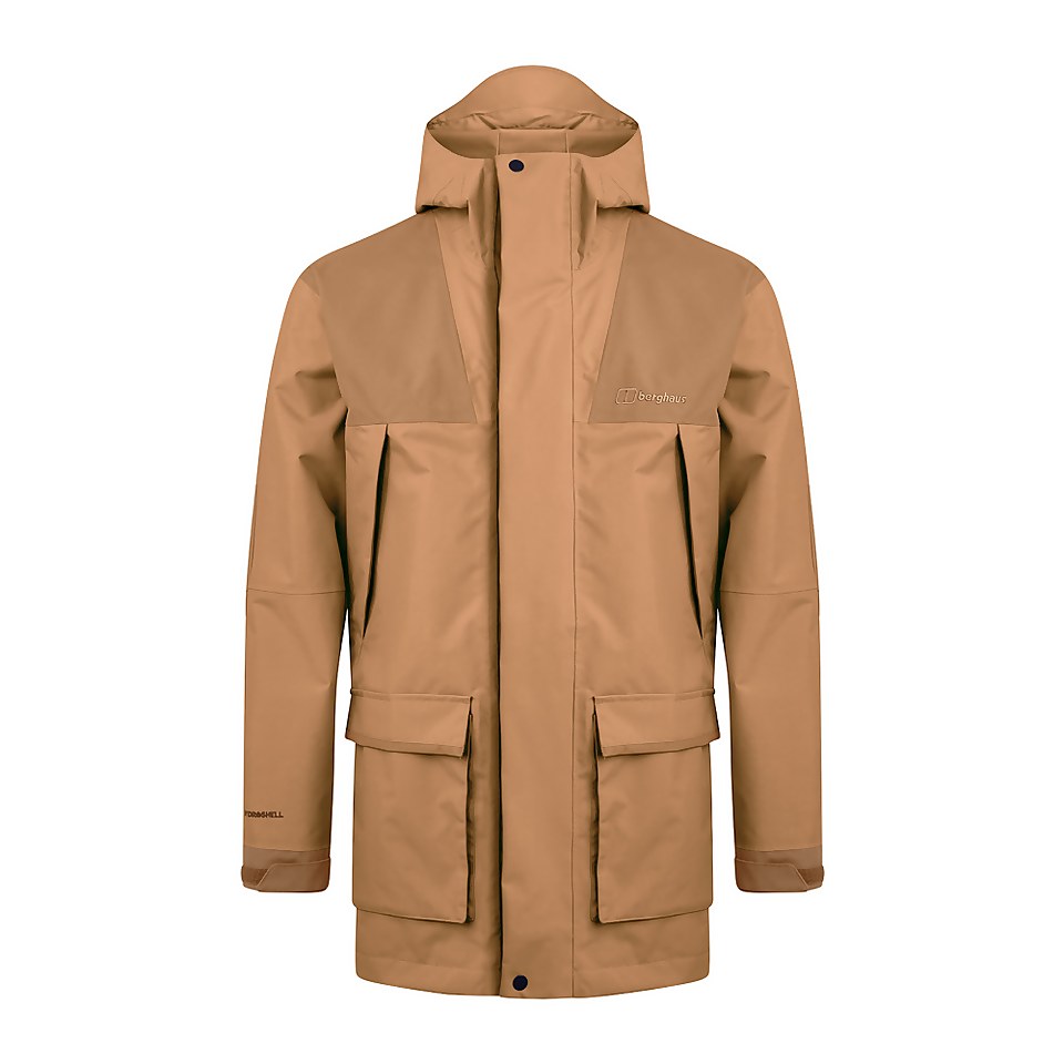 Men's Breccan Parka Jacket - Natural/Yellow