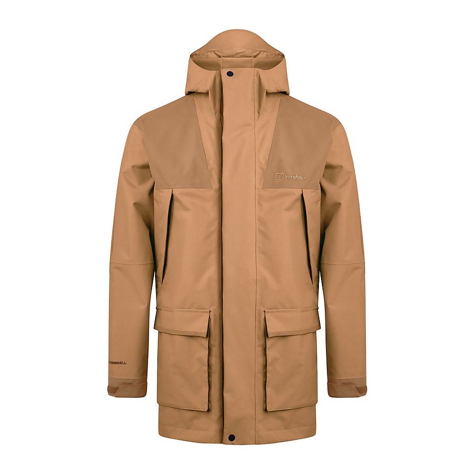 Men's Breccan Parka Jacket - Natural/Yellow