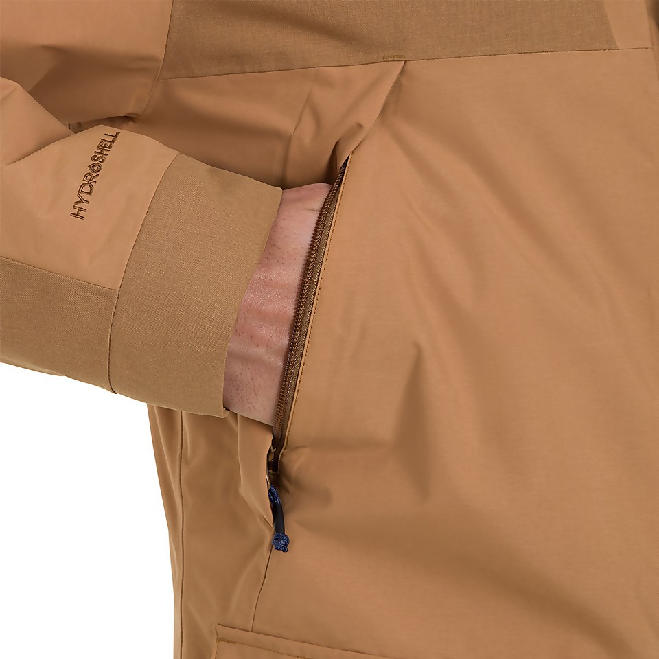 Men's Breccan Parka Jacket - Natural/Yellow