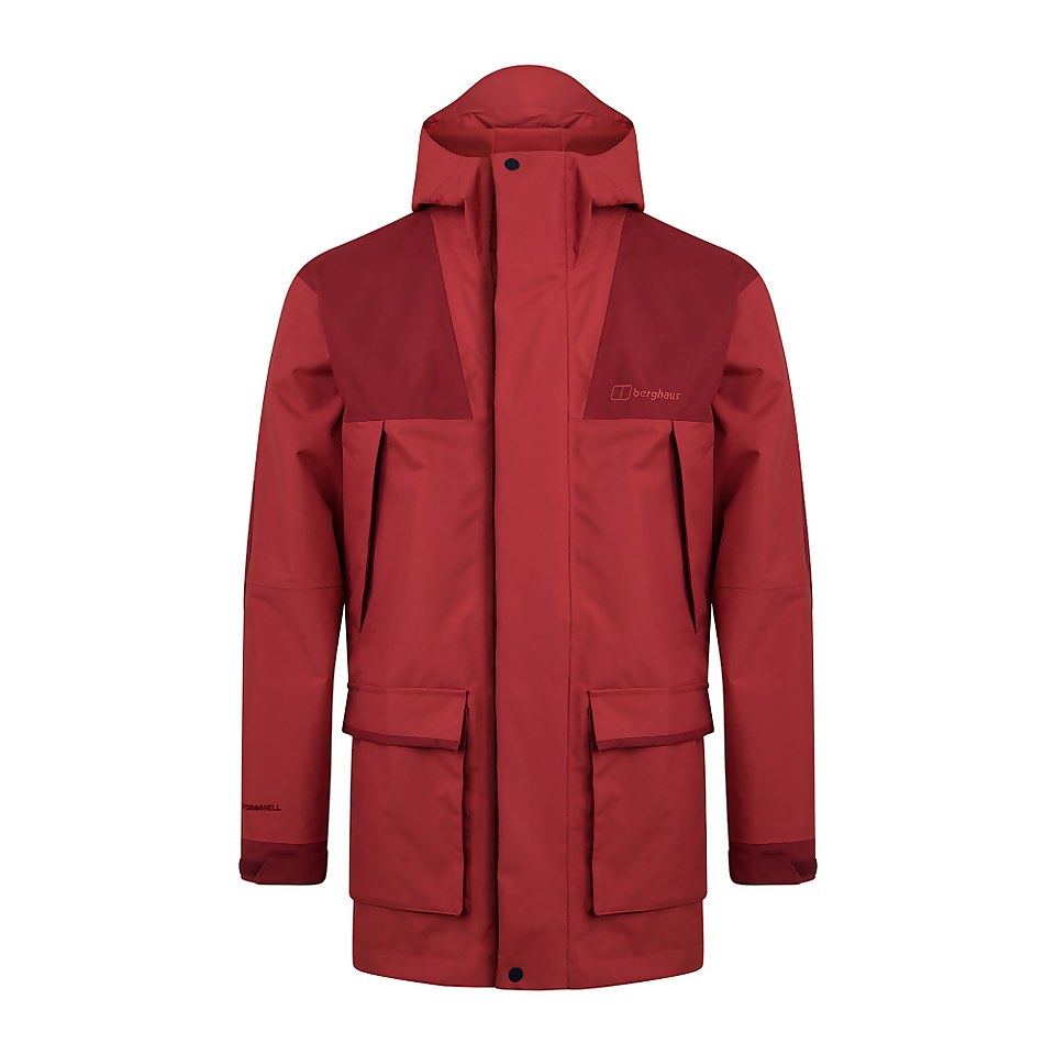 BERGHAUS BRECCAN PARKA SHELL JKT AM DKRED/DKRE