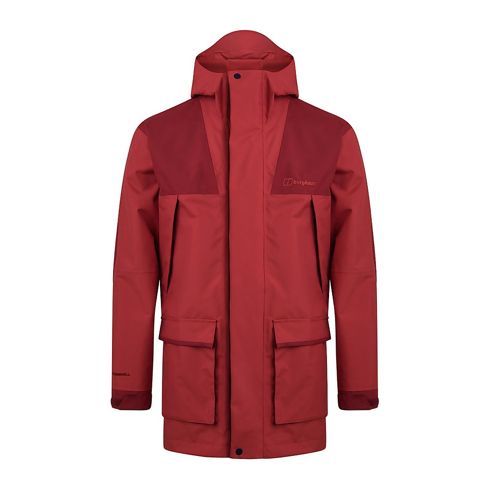 BERGHAUS BRECCAN PARKA SHELL JKT AM DKRED/DKRE