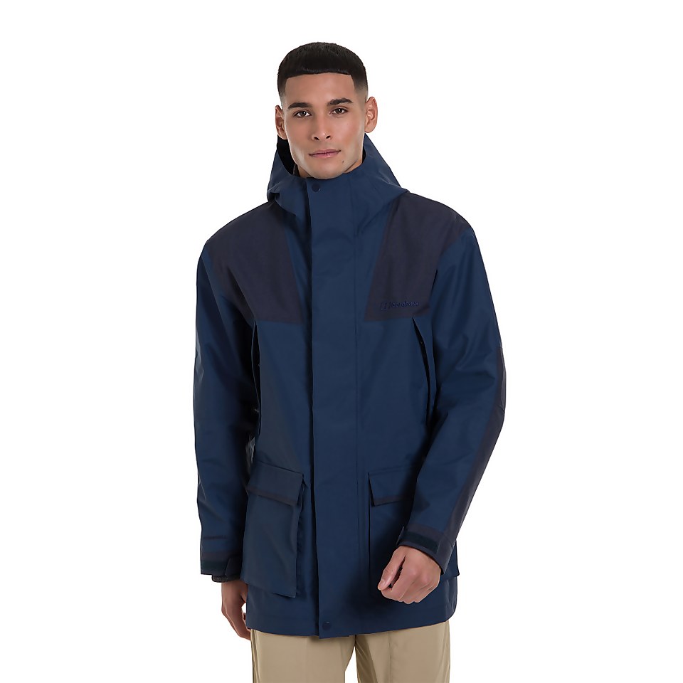 Men's Breccan Interactive Parka Waterproof Jacket - Blue
