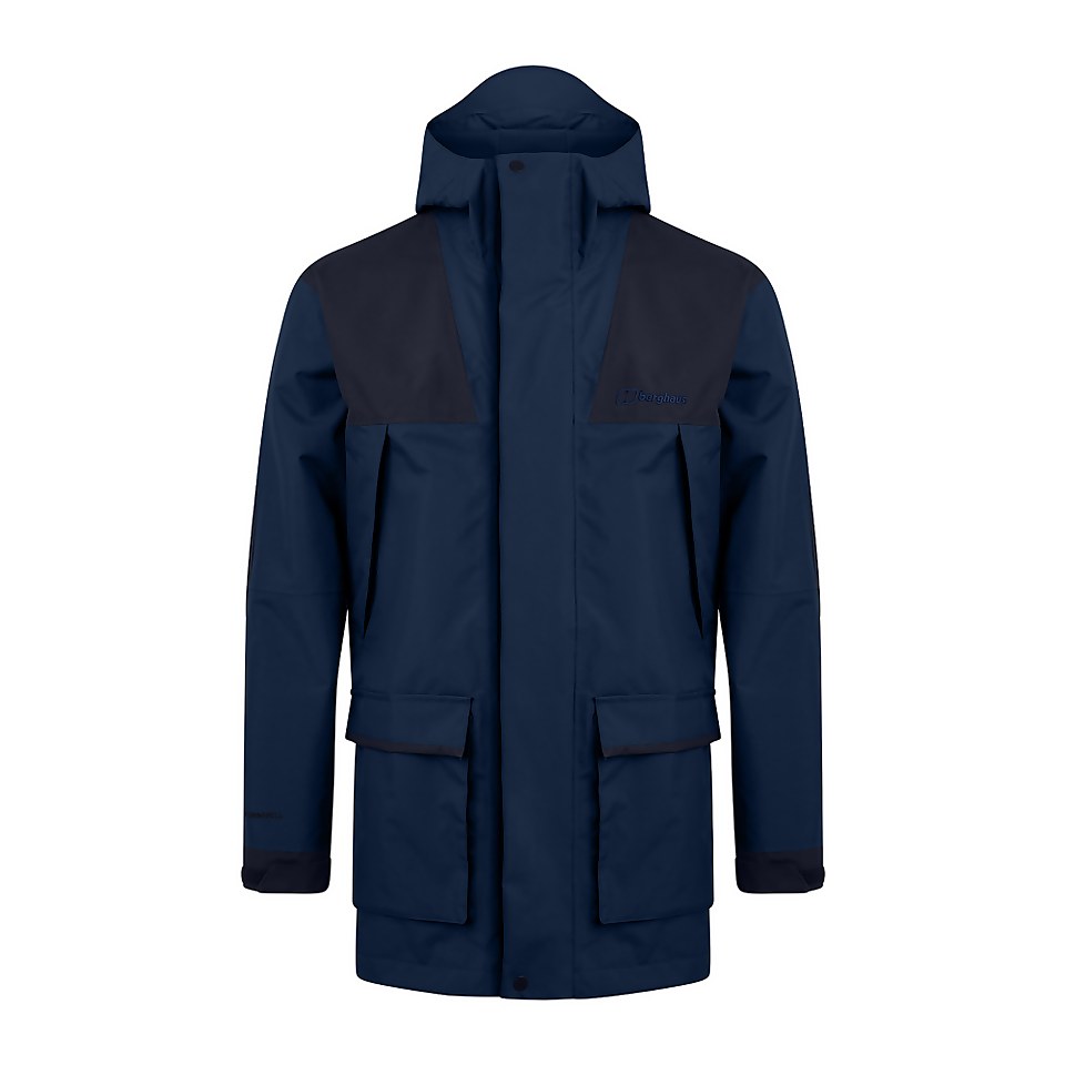 Men's Breccan Interactive Parka Waterproof Jacket - Blue