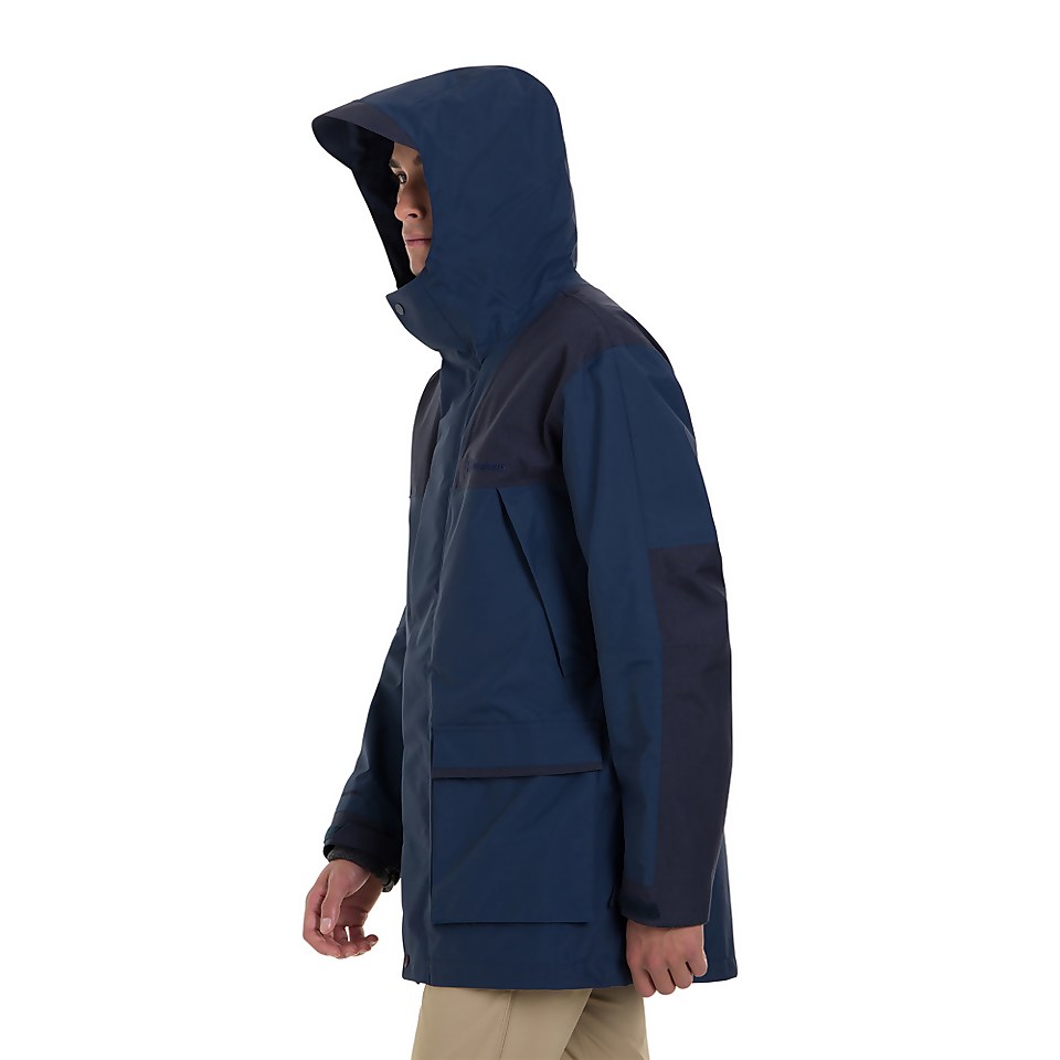 Men's Breccan Interactive Parka Waterproof Jacket - Blue