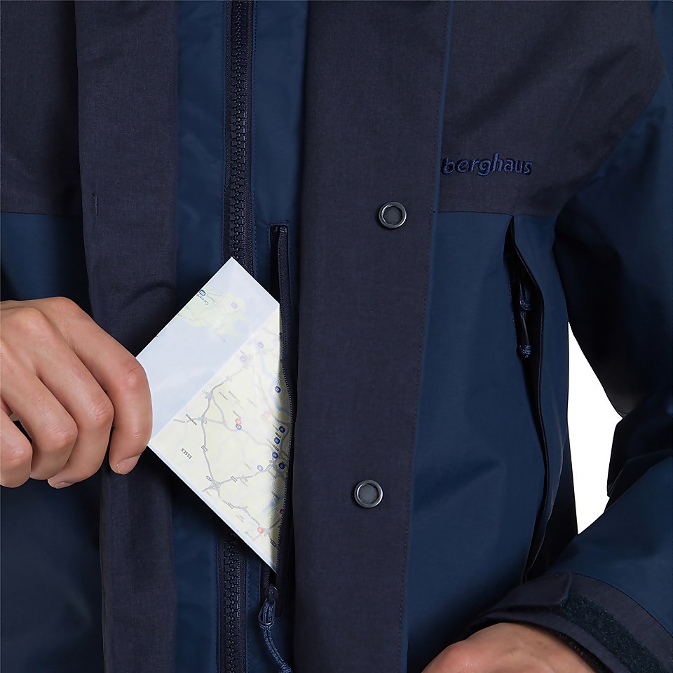 Men's Breccan Interactive Parka Waterproof Jacket - Blue