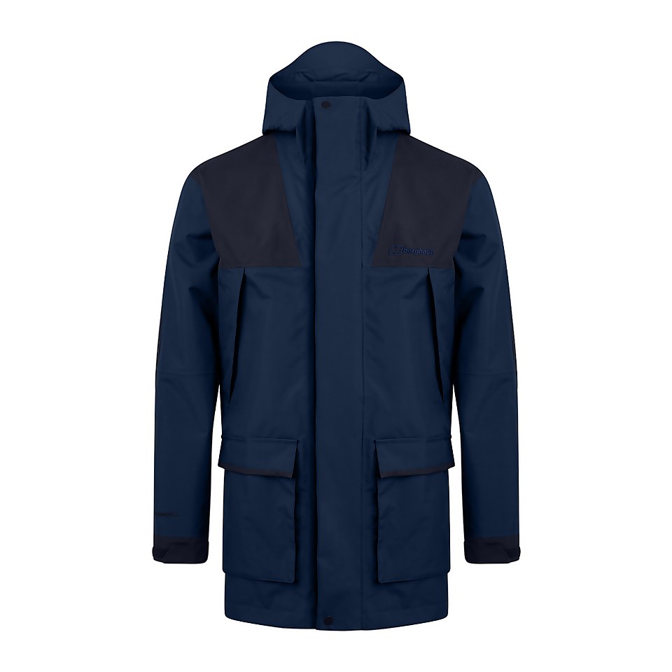 Men's Breccan Interactive Parka Waterproof Jacket - Blue