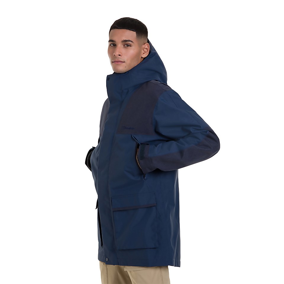 Men's Breccan Interactive Parka Waterproof Jacket - Blue