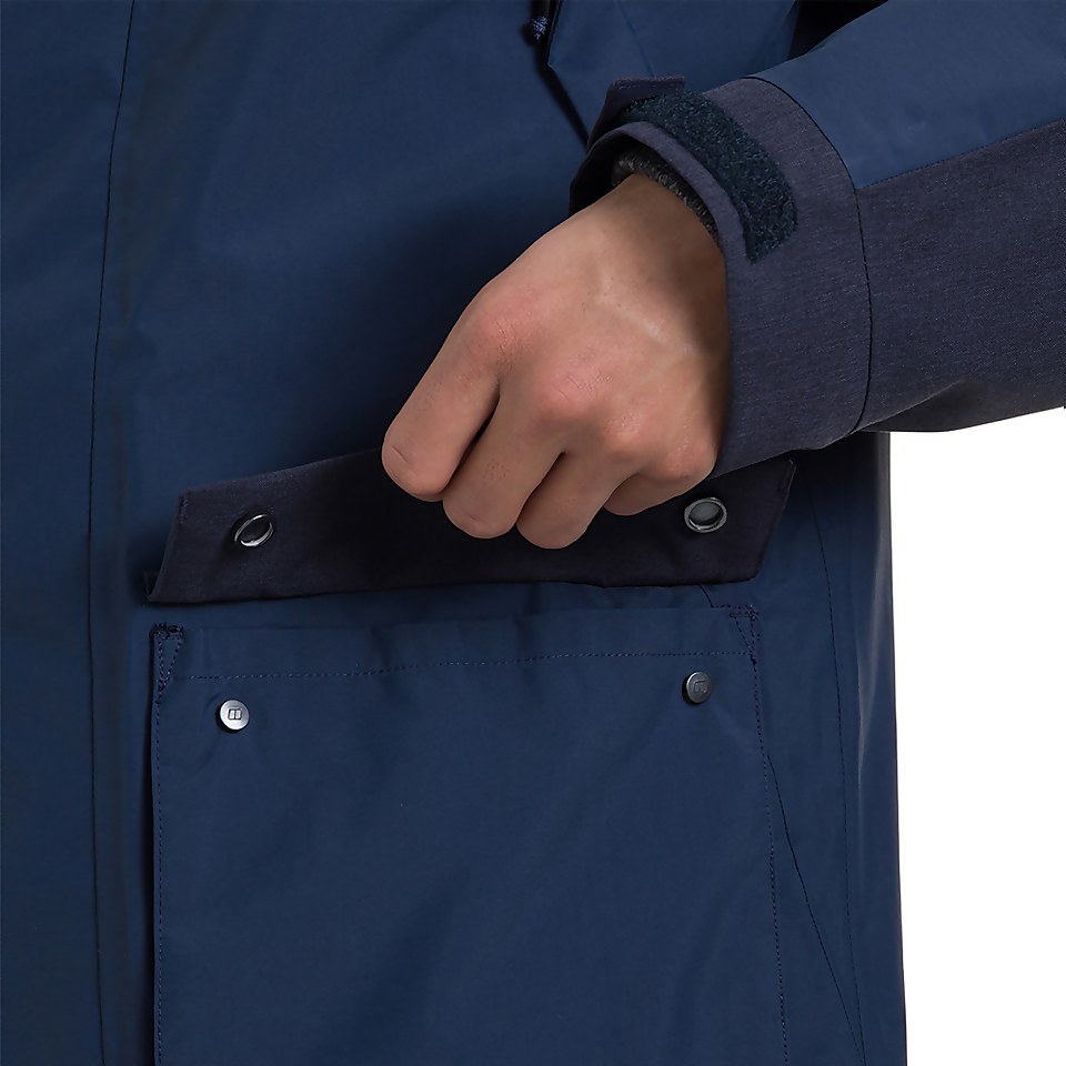 Men's Breccan Interactive Parka Waterproof Jacket - Blue