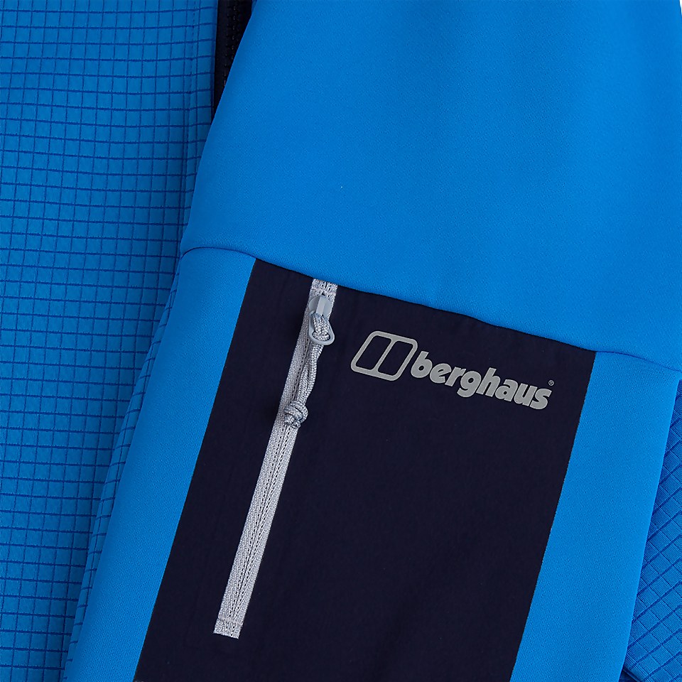 Men's Sidley Hooded Fleece Jacket - Blue