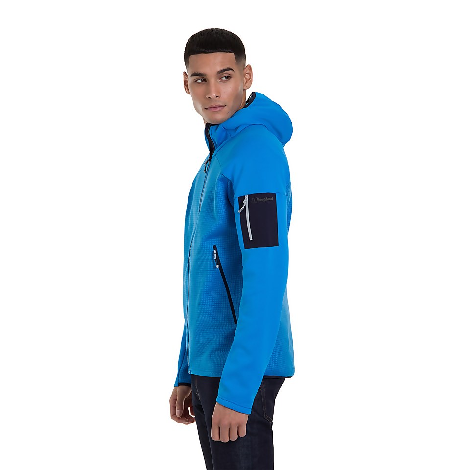 Men's Sidley Hooded Fleece Jacket - Blue