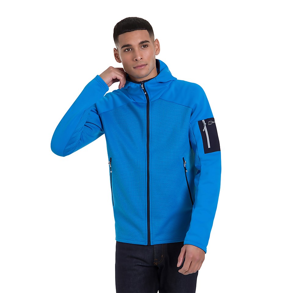 Men's Sidley Hooded Fleece Jacket - Blue